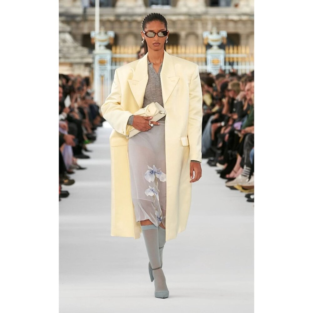 Givenchy Show Stocking Pumps in Grey 41 with Box Womens High Heels Boots Leather - Picture 15 of 16